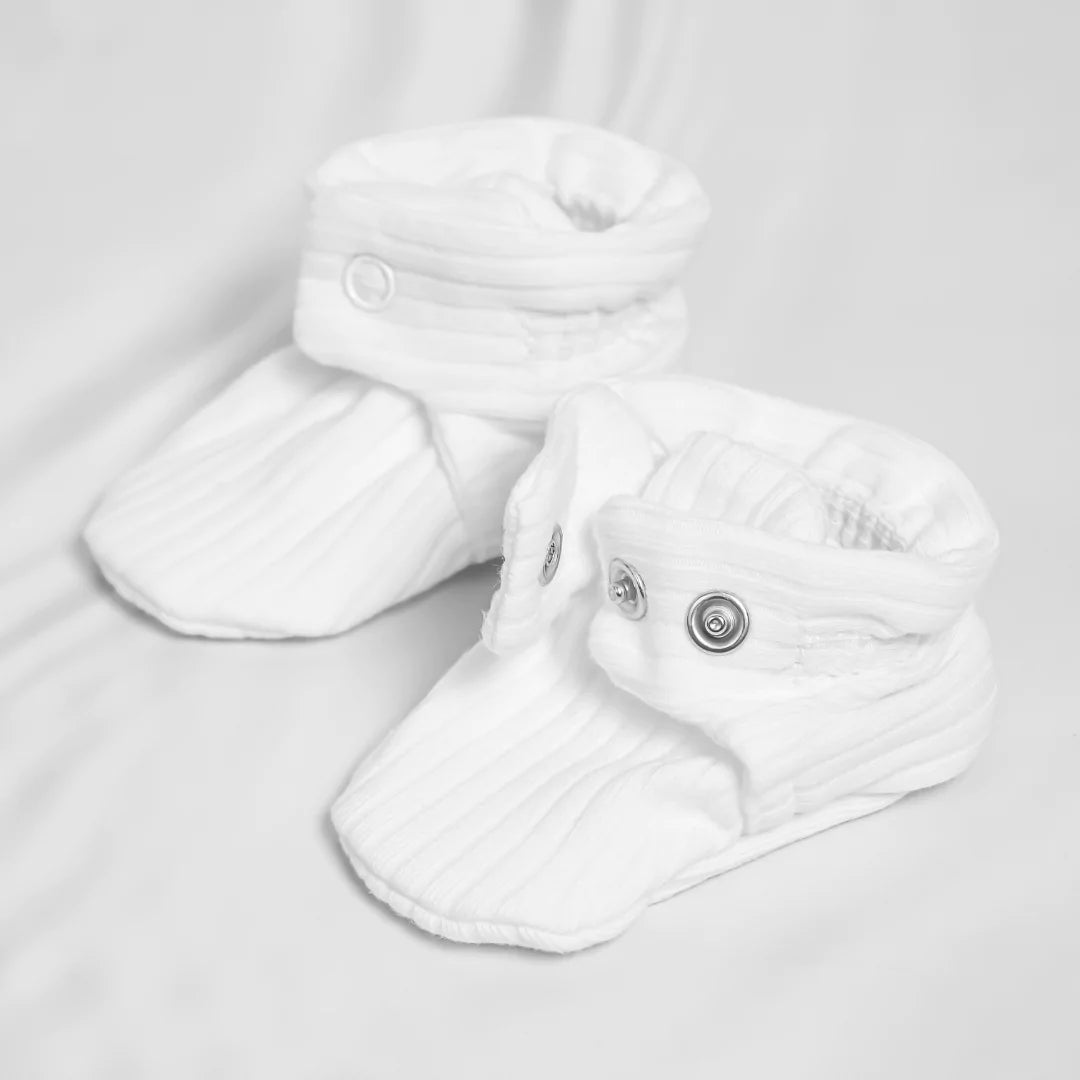 Organic Cotton Booties & Mittens Set