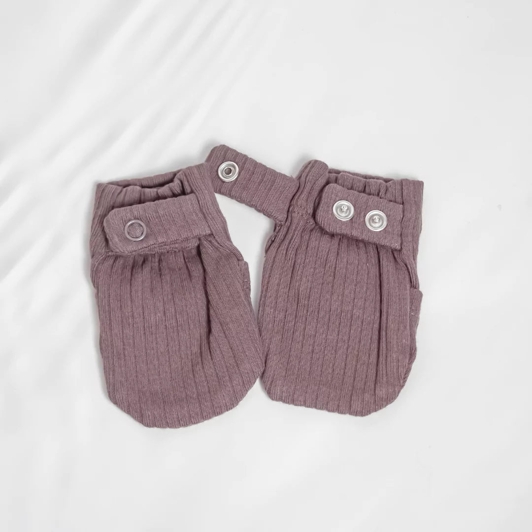 Organic Cotton Booties & Mittens Set
