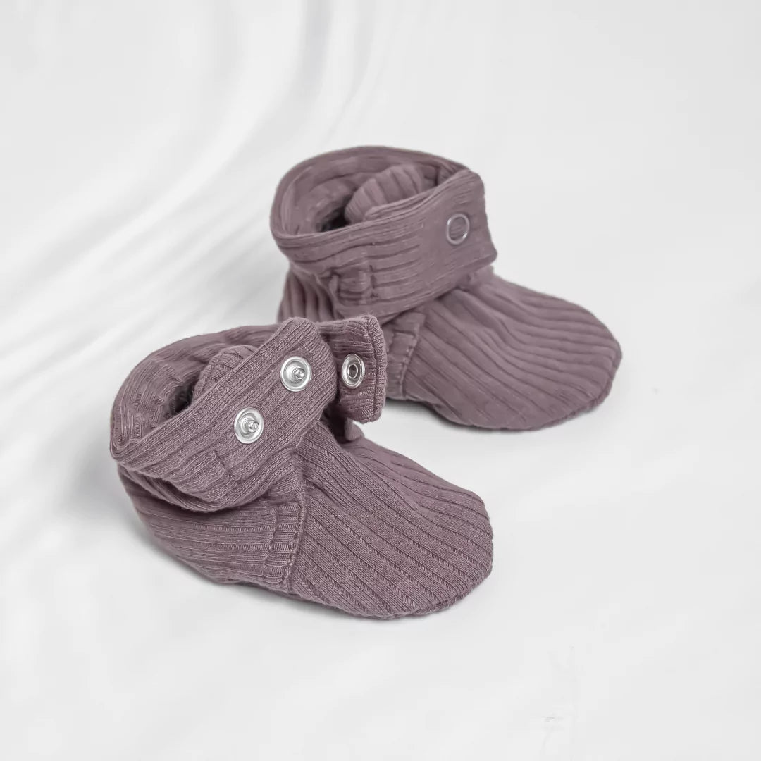 Organic Cotton Booties & Mittens Set