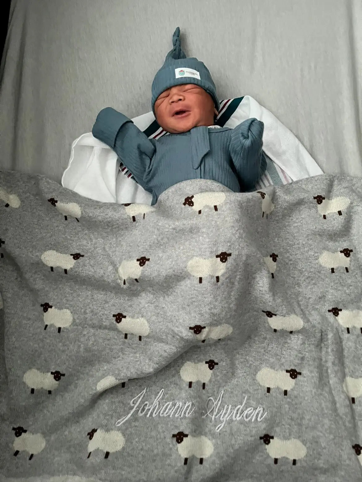 Take-Me-Home Sleepsuit w/ Bonnet