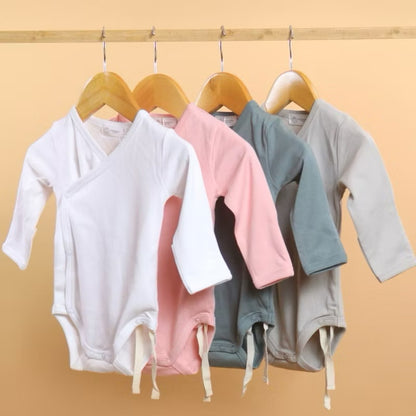 Side-Snap Bodysuit: Long Sleeves