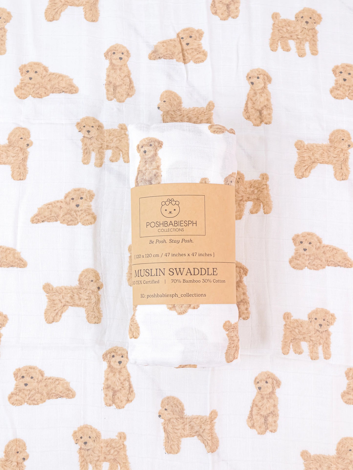 Premium Bamboo Muslin Swaddle