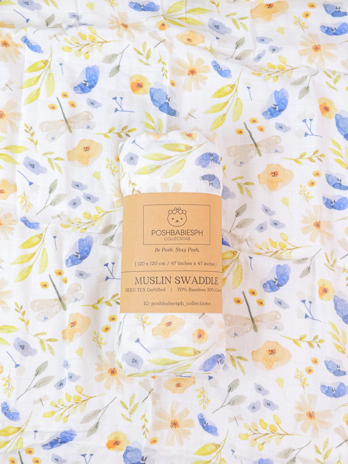 Premium Bamboo Muslin Swaddle