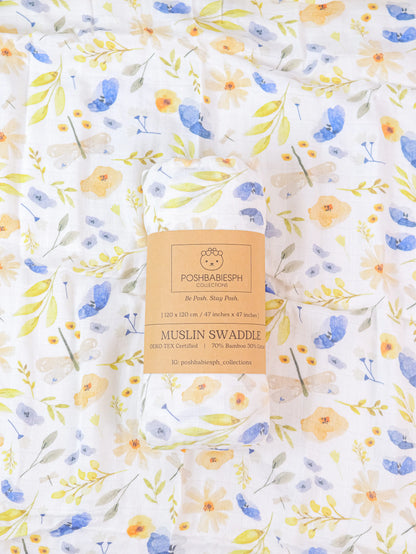 Premium Bamboo Muslin Swaddle