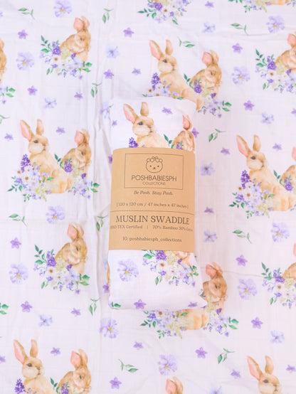 Premium Bamboo Muslin Swaddle