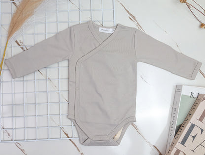 Organic Cotton Kimono Onesies Bodysuit - Long Sleeves