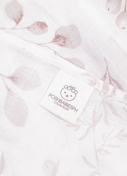 Bamboo Muslin Swaddle - Mommy and Baby Bear