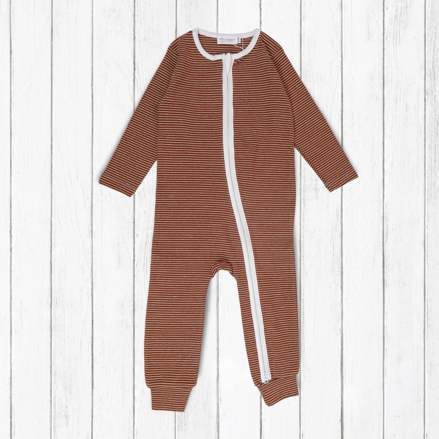 Organic Cotton Footless Frogsuit / Sleepsuit