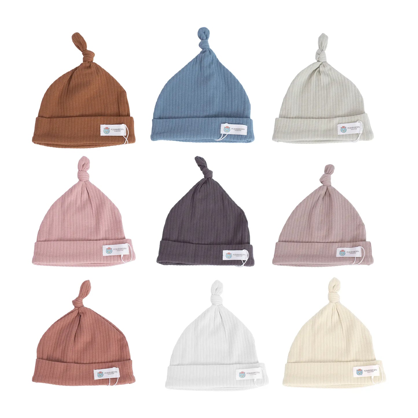 Organic Cotton Ribbed Bonnet