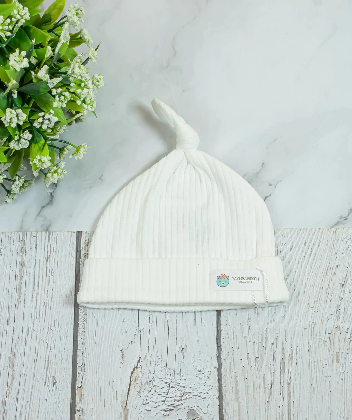 Bonnet Ribbon Ribbed Bonnet – poshbabiesph_collections