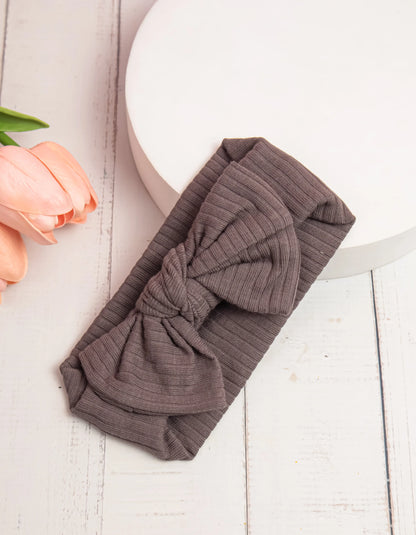 Organic Cotton Ribbed Headband