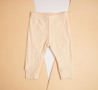 Organic Cotton Unisex Ribbed Pants