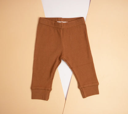 Organic Cotton Unisex Ribbed Pants