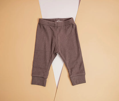 Organic Cotton Unisex Ribbed Pants