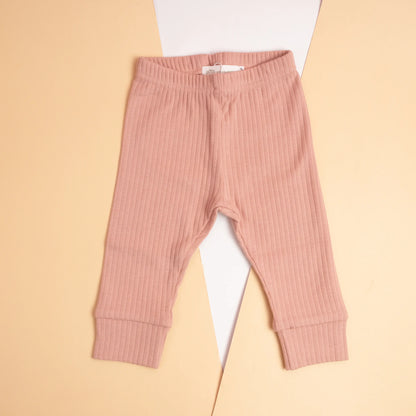 Organic Cotton Unisex Ribbed Pants