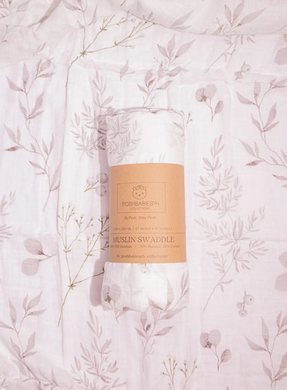 Premium Bamboo Muslin Swaddle