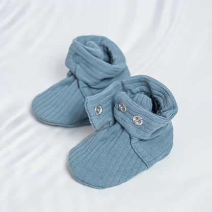 Organic Cotton Booties & Mittens Set