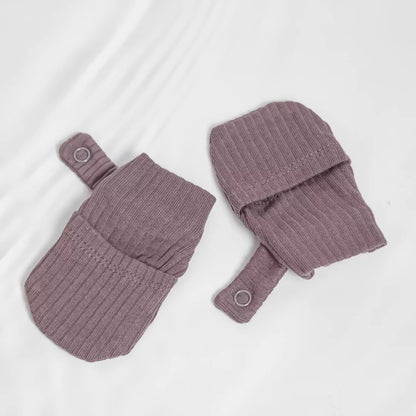 Organic Cotton Booties & Mittens Set