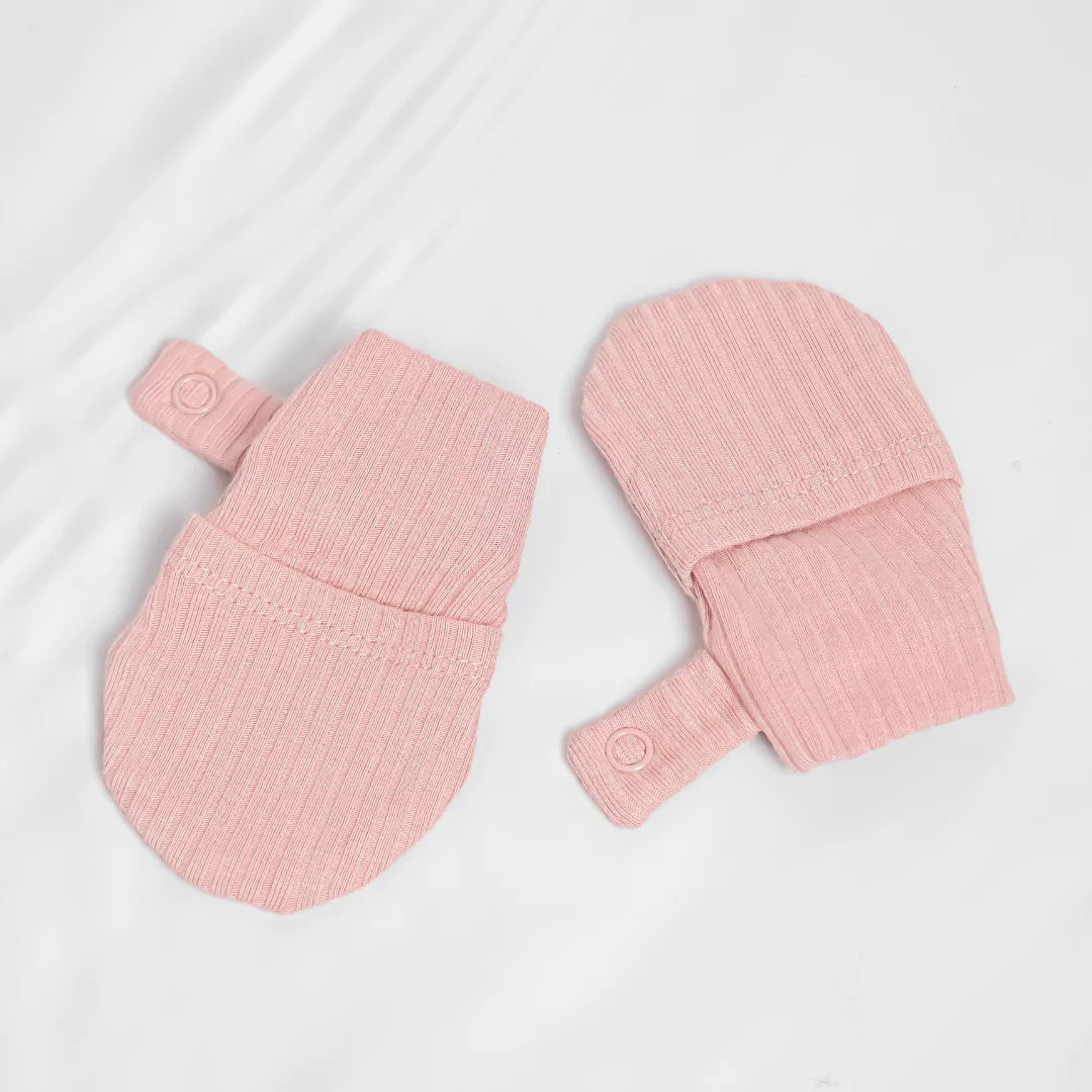 Organic Cotton Booties & Mittens Set