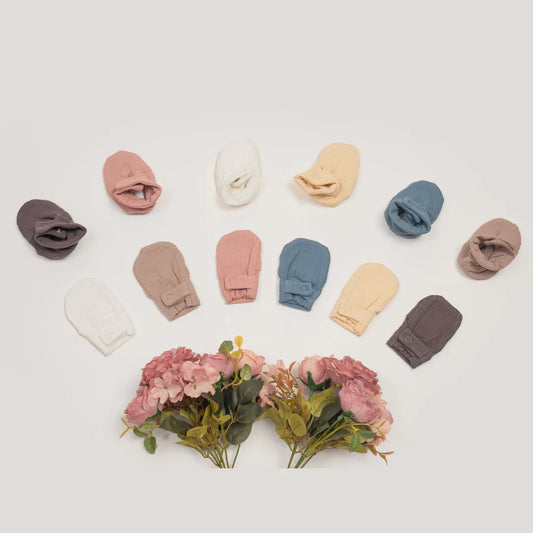 Organic Cotton Booties & Mittens Set